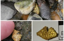 Bez pomocy wykrywacza znalazł ponad tysiącletnią złotą ozdobę!