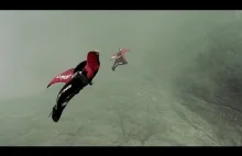 Wingsuit Pilot Narrowly Escapes Collision w/ Gondola at Tianmen Mountain |...