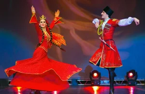Kaukaskie tańce są częścią kultury Kaukazu