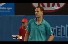 Llodra vs Murray na AO. Akcje z jednego gema. Niesamowitego gema.