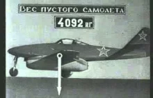 Rosyjski film instruktażowy traktujący o Me-262