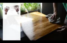 Stal, dąb i beton - czyli szafki kuchenne DIY