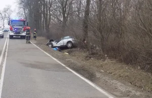 "Dachowała" w Myszkowie z trzema promilami. Dwie godziny wcześniej...