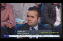 Młodzież kontra 578: Dawid Liszka (PiS) vs Janusz Korwin-Mikke (Wolność)...