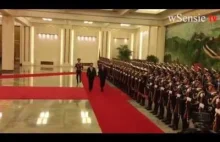Godne przywitanie naszego prezydenta w Chinach