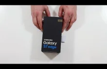 Samsung galaxy s7 edge unboxing, rozpakowywanie Techwondo