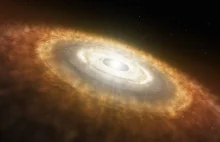 W dysku protoplanetarnym młodej gwiazdy odkryto złożone cząstki organiczne.