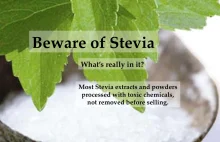 AVOID! The Toxic Truth About Stevia
