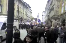 Sad GAY Parade in Krakow