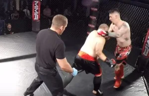 Tata małej Madzi z Sosnowca walczy w klatce MMA [ZDJĘCIA