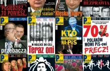 Zbiór okładek tygodnika "Przegląd" w roku 2007.