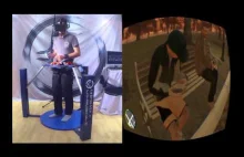 GTA 4 + Cyberith Virtualizer + Oculus Rift + Wii Mote = Odjazd