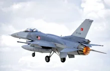 Turecki F-16 rozbił się w pobliżu miasta Dyiarbakir