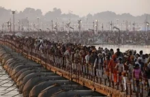 Maha Kumbh Mela. Wielkie święto w Indiach | Zgineło już 10-20 ludzi.