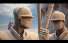 Wielokrotnie nagradzany i naprawdę niezły film animowany pt. "Zamek z piasku"