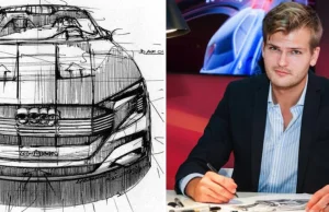 Po szkole szkicował samochody, dziś jest projektantem Audi - droga Kamila...