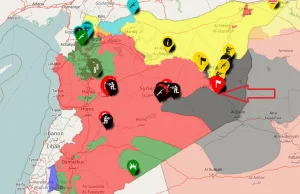 Armia syryjska obległa główny ośrodek „Państwa Islamskiego” [+MAPA]