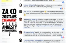 Amnesty International rozpoczyna festiwal banowania na swoich profilach
