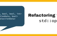 Refactoring kodu z C++17 std::optional