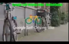 Google Self driving bike - Introducing the self driving bike in Netherlands