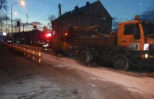 Katastrofa ekologiczna w Myszkowie: Z ciężarówki wylała się masa...