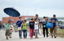 Kolejni imigranci idą na piechotę z Budapesztu do Wiednia