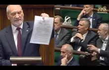 Antoni Macierewicz nie wytrzymał i totalnie zMIAŻDŻYŁ propagandę...