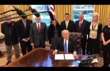 Prezydent Trump właśnie podpisał pięcioletni zakaz lobbingu!