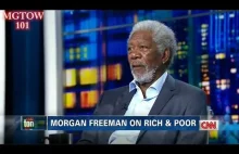 Morgan Freeman masakruje żydowskiego SJW - pokazuje jak przestać być ofiarą.