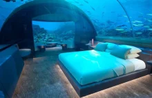 podwodny hotel otwarty na Malediwach