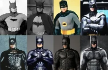 Aktorzy wcielający się w rolę Batmana 1943-2016