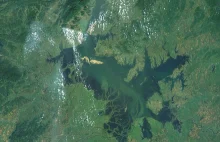 Największe słodkowodne jezioro w Chinach opadło o jedną trzecią w ciągu 3 dni