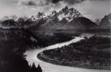 Legenda czarno białej fotografii krajobrazowej