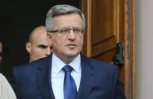 Komorowski się przeliczył. Swój apartament wynajął. Gdzie będzie mieszkał?