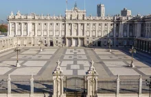 Pałac Królewski w Madrycie składa się z 2800 komnat!