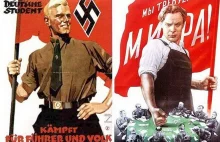 Zestawienie plakatów propagandowych ZSRR i 3 Rzeszy