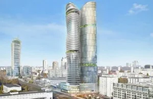 Spółka Srebrna wygrała z władzami Warszawy w sprawie K-Towers