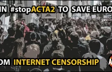 23 MARCA 2019 - Europejski dzień dla wolności Internetu - PROTEST PRZECIW #ACTA2