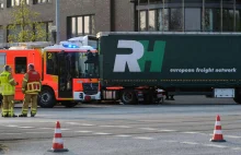 Rozpędzony tir przejechał 11-latka. Chłopiec zginął na oczach matki