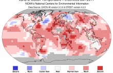 Globalny klimat - czerwiec 2017 3. najcieplejszy w notowanej historii