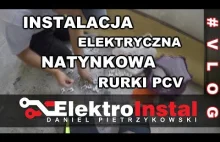 Instalacja elektryczna [natynkowa] w rurkach PCV | VLOG ElektroInstal