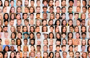 100 000 darmowych twarzy stworzonych przy użyciu sztucznej inteligencji
