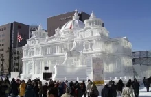 Niesamowite rzeźby wykonane w śniegu
