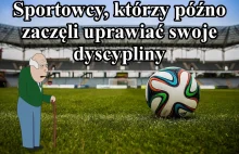 Sportowcy, którzy późno zaczęli uprawiać sport