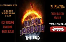 Black Sabbath - TAURON Arena Kraków - 02.07.2016 - Na Żywo