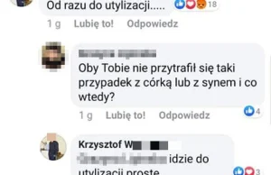 FB. Ojciec oddałby córkę „do utylizacji”, jeśli będzie miała skłonności homosek.