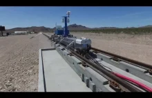 Hyperloop - pierwszy test szybkich prędkości