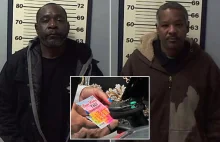 Dwóch mężczyzn aresztowanych za przyklejenie zwycięskich numerów do losu