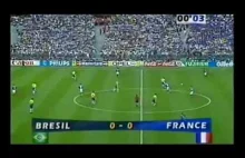 Francja - Brazylia 3:0. Skrót finału MŚ w piłce nożnej - Francja 98'.