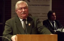 Wałęsa: Lech Kaczyński nie może się ze mną mierzyć